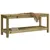 Produktbild 3 för Trädgårdsbänk 108x35x45 cm impregnerad furu