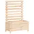 Produktbild 2 för Odlingslåda med spaljé 79x39,5x114 cm massiv furu