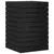Produktbild 7 för Tvättkorg svart 44x44x66 cm massiv furu