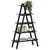 Produktbild 3 för Hylla A-formad 5 hyllor 110x40x180,5 cm massiv furu
