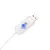 Produktbild 6 för Julbelysning 100 LEDs varmvit 10 m akryl PVC