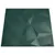 Produktbild 6 för Väggpaneler 24 st grön 50x50 cm EPS 6 m² diamant