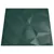 Produktbild 6 för Väggpaneler 48 st grön 50x50 cm EPS 12 m² diamant
