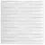 Produktbild 2 för Väggpaneler 24 st vit 50x50 cm EPS 6 m² sten