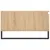 Produktbild 7 för Soffbord sonoma-ek 90x60x35 cm konstruerat trä