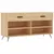 Produktbild 2 för Skobänk sonoma-ek 102x35x55 cm konstruerat trä
