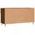 Produktbild 8 för Skobänk brun ek 102x35x55 cm konstruerat trä
