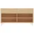 Produktbild 6 för Skobänk sonoma-ek 102x35x55 cm konstruerat trä