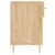 Produktbild 7 för Skobänk sonoma-ek 102x35x55 cm konstruerat trä