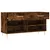 Produktbild 5 för Skobänk rökfärgad ek 102x35x55 cm konstruerat trä