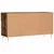 Produktbild 8 för Skobänk rökfärgad ek 102x35x55 cm konstruerat trä