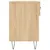Produktbild 7 för Skobänk sonoma-ek 102x35x55 cm konstruerat trä