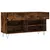 Produktbild 5 för Skobänk rökfärgad ek 102x35x55 cm konstruerat trä
