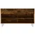 Produktbild 6 för Skobänk rökfärgad ek 102x35x55 cm konstruerat trä