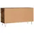 Produktbild 8 för Skobänk rökfärgad ek 102x35x55 cm konstruerat trä
