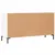 Produktbild 8 för Skobänk vit 102x35x55 cm konstruerat trä