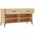 Produktbild 5 för Skobänk sonoma-ek 102x35x55 cm konstruerat trä