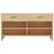 Produktbild 6 för Skobänk sonoma-ek 102x35x55 cm konstruerat trä