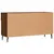 Produktbild 8 för Skobänk brun ek 102x35x55 cm konstruerat trä