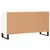 Produktbild 8 för Skobänk vit 102x35x55 cm konstruerat trä