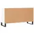 Produktbild 8 för Skobänk vit högglans 102x35x55 cm konstruerat trä
