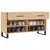 Produktbild 4 för Skobänk sonoma-ek 102x35x55 cm konstruerat trä