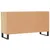 Produktbild 8 för Skobänk sonoma-ek 102x35x55 cm konstruerat trä
