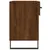 Produktbild 7 för Skobänk brun ek 102x35x55 cm konstruerat trä