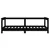Produktbild 5 för Sängram för barnsäng svart 70x140 cm massiv furu