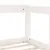 Produktbild 9 för Sängram för barnsäng m. lådor vit 70x140 cm massiv furu