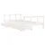 Produktbild 4 för Sängram med lådor för barn vit 90x190 cm massiv furu