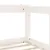Produktbild 8 för Sängram för barnsäng vit 70x140 cm massiv furu