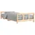 Produktbild 2 för Sängram för barn 90x190 cm massiv furu
