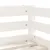 Produktbild 8 för Sängram för barnsäng m. lådor vit 70x140 cm massiv furu