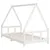 Produktbild 3 för Sängram för barn vit 90x190 cm massiv furu