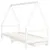 Produktbild 7 för Sängram med lådor för barn vit 90x190 cm massiv furu