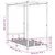 Produktbild 9 för Sängram för barn vit 90x190 cm massiv furu