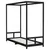Produktbild 6 för Sängram för barnsäng svart 80x200 cm massiv furu