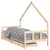 Produktbild 2 för Sängram med lådor för barn 90x190 cm massiv furu