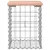 Produktbild 3 för Trädgårdsbänk gabion-design 33x31x42 cm massivt douglasträ