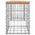 Produktbild 4 för Trädgårdsbänk gabion-design 103x31x42 cm massivt douglasträ