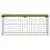 Produktbild 3 för Trädgårdsbänk gabion-design 103x31,5x42 cm impregnerad furu