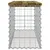 Produktbild 4 för Trädgårdsbänk gabion-design 103x31,5x42 cm impregnerad furu
