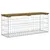 Produktbild 5 för Trädgårdsbänk gabion-design 103x31,5x42 cm impregnerad furu