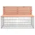 Produktbild 3 för Trädgårdsbänk gabion-design 103x70x65 cm massivt douglasträ