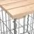 Produktbild 6 för Trädgårdsbänk gabion-design 143x71x65,5 cm massiv furu