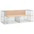 Produktbild 2 för Trädgårdsbänk gabiondesign 184x71x65,5 cm massiv furu