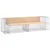 Produktbild 2 för Trädgårdsbänk gabiondesign 244x71x65,5 cm massiv furu