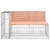 Produktbild 4 för Trädgårdsbänk gabion-design 347x71x65,5 cm massivt douglasträ