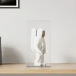 Akryllåda transparent 20x20x38 cm